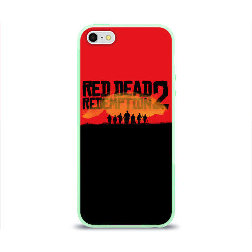 Чехол для Apple iPhone 5/5S силиконовый глянцевый Red Dead Redemption 2 Фото 01 Чехол для Apple iPhone 5/5S силиконовый глянцевый Red Dead Redemption 2 Фото 01