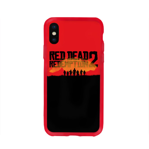 Чехол для iPhone X глянцевый Red Dead Redemption 2 Фото 01 Чехол для iPhone X глянцевый Red Dead Redemption 2 Фото 01