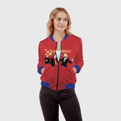 Женский бомбер 3D Back in the USSR - фото 2