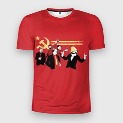 Мужская футболка 3D Slim Back in the USSR