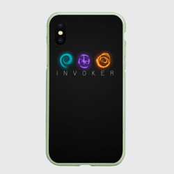 Чехол для iPhone XS Max матовый Стихии