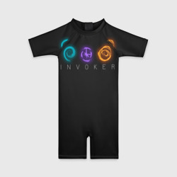 Детский купальный костюм 3D Стихии