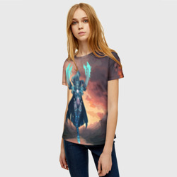 Женская футболка 3D Фан Арт Фантомка - фото 2