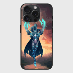 Чехол силиконовый для Apple iPhone 15 Pro матовый Фан Арт Фантомка
