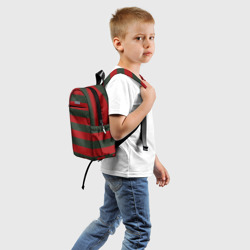 Детский рюкзак 3D Красно-полосатый - фото 2