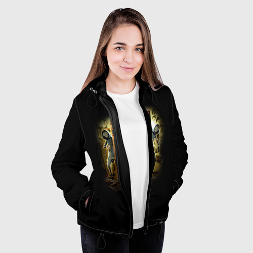 Женская куртка 3D Девять 3, цвет черный - фото 4