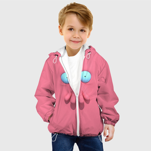 Детская куртка 3D Доктор Зойдберг, цвет белый - фото 3