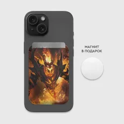 Картхолдер Magsafe магнитный Fire - фото 2