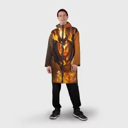 Дождевик унисекс 3D Fire - фото 2