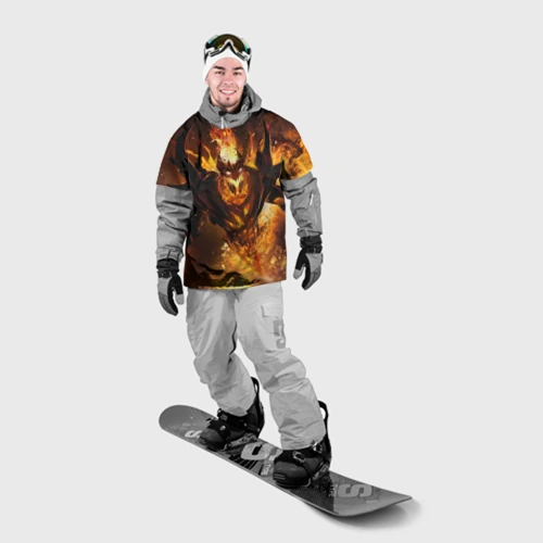 Накидка на куртку 3D Fire