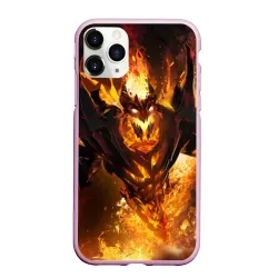 Чехол для iPhone 11 Pro Max матовый Fire