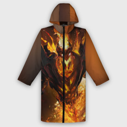 Дождевик унисекс 3D Fire