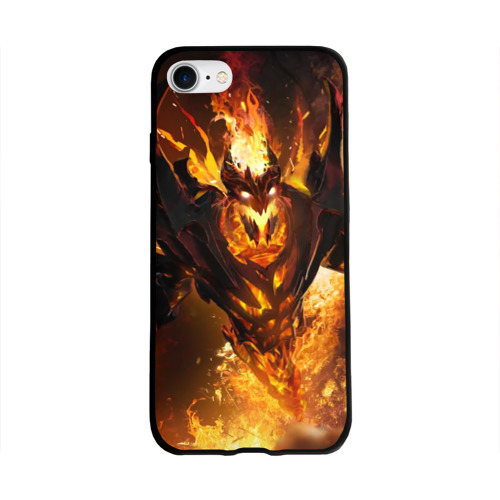 Чехол для Apple iPhone 8 силиконовый глянцевый Fire Фото 01 Чехол для Apple iPhone 8 силиконовый глянцевый Fire Фото 01