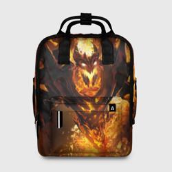 Женский рюкзак 3D Fire