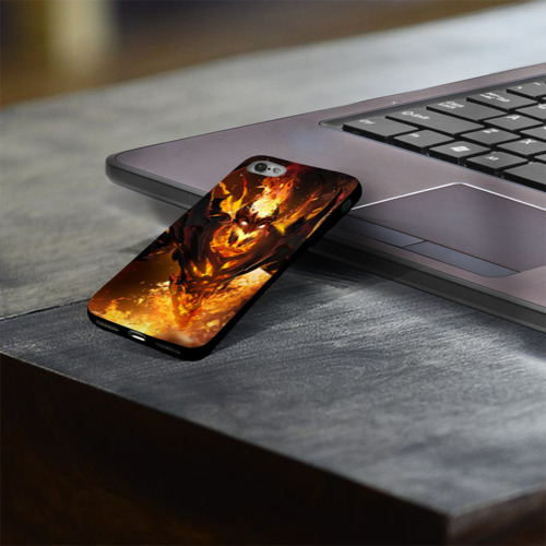 Чехол для Apple iPhone 8 силиконовый глянцевый Fire Фото 01 Чехол для Apple iPhone 8 силиконовый глянцевый Fire Фото 01