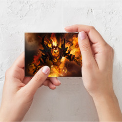 Поздравительная открытка Fire - фото 2