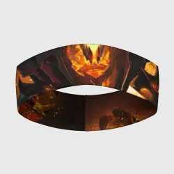 Повязка на голову 3D Fire