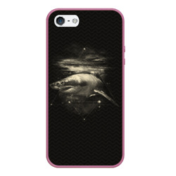 Чехол для iPhone 5/5S матовый Cosmic Shark