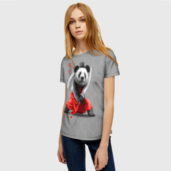 Женская футболка 3D Master Panda - фото 2
