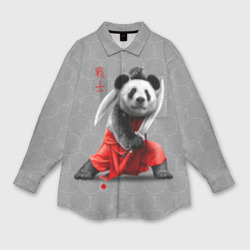 Женская рубашка oversize 3D Master Panda