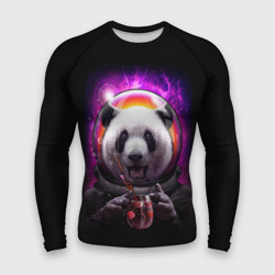 Мужской рашгард 3D Panda Cosmonaut