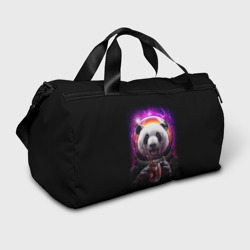 Сумка спортивная 3D Panda Cosmonaut