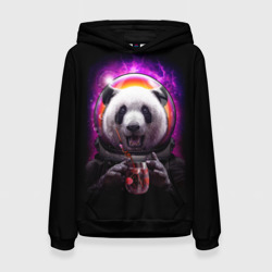 Женская толстовка 3D Panda Cosmonaut