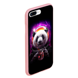 Чехол для iPhone 7Plus/8 Plus матовый Panda Cosmonaut - фото 2