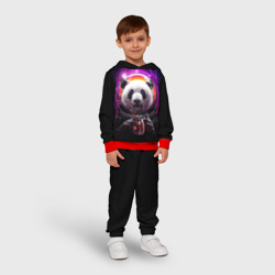 Детский костюм с толстовкой 3D Panda Cosmonaut - фото 2