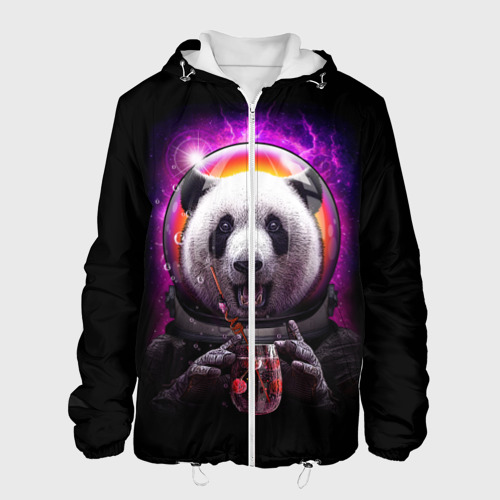 Мужская куртка 3D Panda Cosmonaut, цвет 3D печать