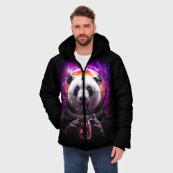 Мужская зимняя куртка 3D Panda Cosmonaut - фото 2