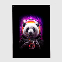 Постер Panda Cosmonaut