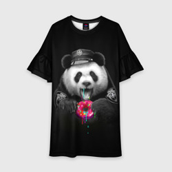 Детское платье 3D Donut Panda