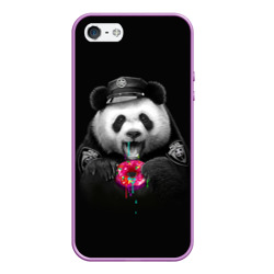 Чехол для iPhone 5/5S матовый Donut Panda