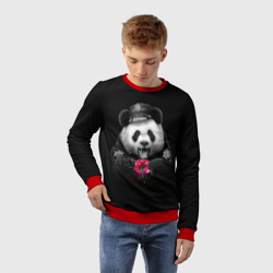 Детский свитшот 3D Donut Panda - фото 2