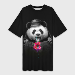 Платье-футболка 3D Donut Panda