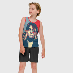 Детская майка 3D Kurt Cobain - фото 2