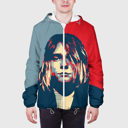 Мужская куртка 3D Kurt Cobain, цвет 3D печать - фото 4