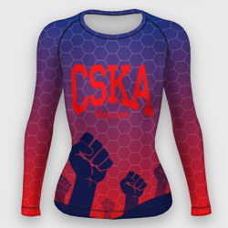 Женский рашгард 3D CSKA Msk