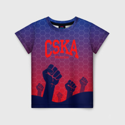 Детская футболка 3D CSKA Msk