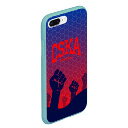 Чехол для iPhone 7Plus/8 Plus матовый CSKA Msk - фото 2