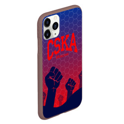 Чехол для iPhone 11 Pro матовый CSKA Msk - фото 2