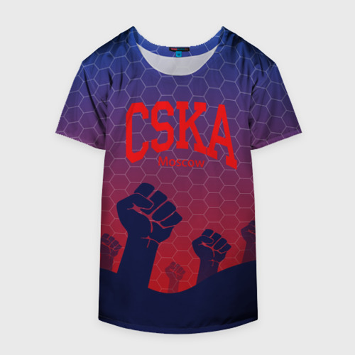 Накидка на куртку 3D CSKA Msk, цвет 3D печать - фото 4