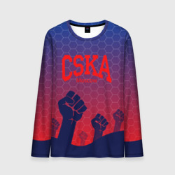 Мужской лонгслив 3D CSKA Msk