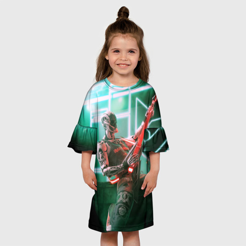 Детское платье 3D Rocker Robot - фото 4