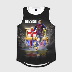 Мужская спортивная майка 3D Месси
