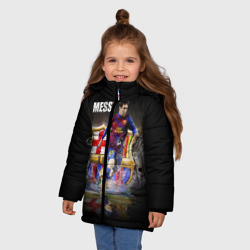 Зимняя куртка для девочек 3D Месси - фото 2