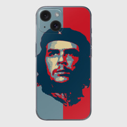 Чехол для iPhone 15 силиконовый с защитой камеры Che Guevara