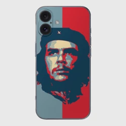 Чехол для iPhone 16 силиконовый с защитой камеры Che Guevara