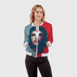 Женский бомбер 3D Che Guevara - фото 2